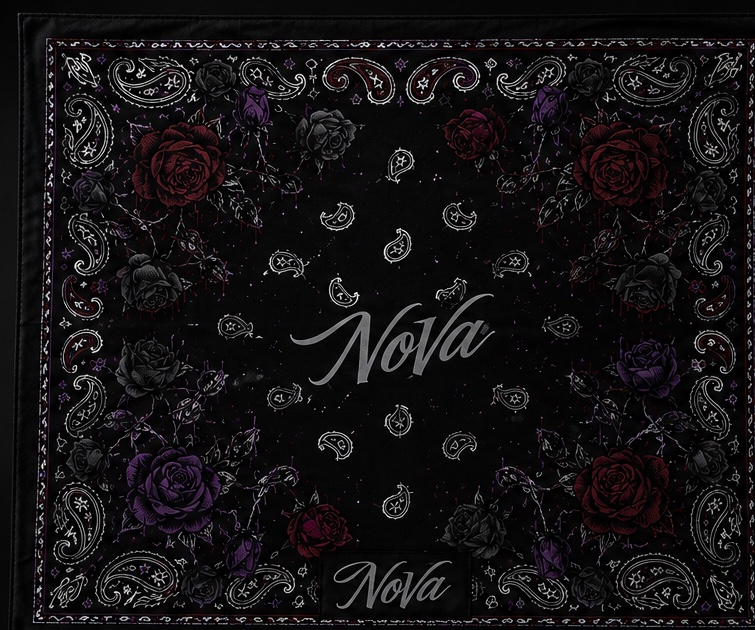 NoVa Rose Bandana